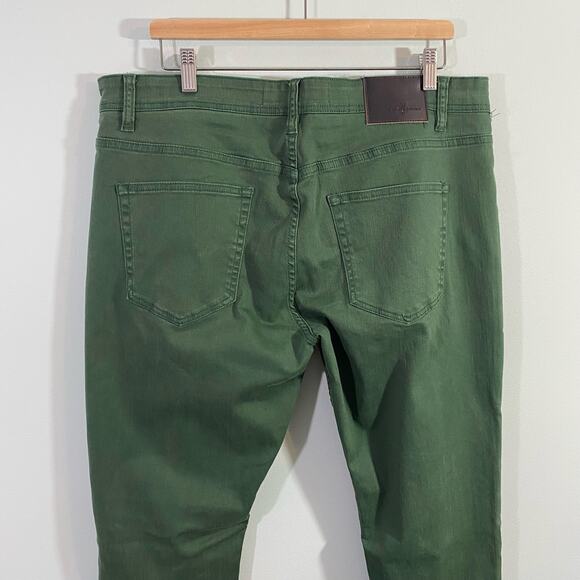 Taylor Vintage Green Connecticut Originals Canaan Jeans Size 38 x 32 - Picture 8 of 9